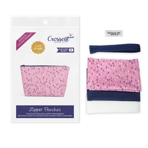 Zipper Pouch Sewing Kit - Rain Pink