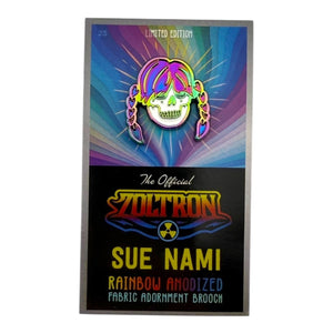 Zoltron "Sue Nami" (Rainbow Anodized) Pin